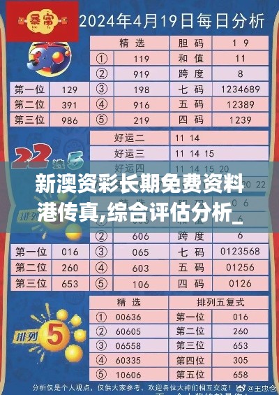 新澳资彩长期免费资料港传真,综合评估分析_影像版AME798.75