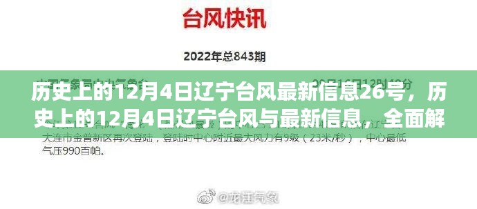 历史上的12月4日辽宁台风事件深度解析，过去与现在的影响及最新信息解读