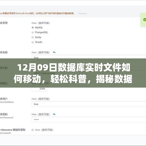 揭秘数据库实时文件迁移之秘，以12月09日实战案例轻松科普如何移动数据库实时文件