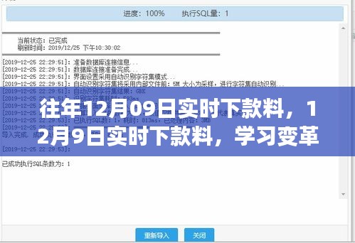 12月9日实时下款料，学习变革的魔力，交响出自信与成就的时刻。