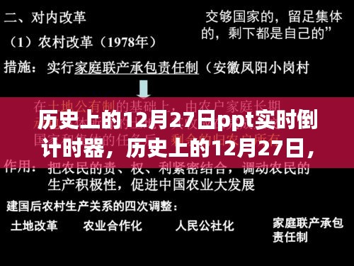 PPT实时倒计时器的诞生与历史上的12月27日回顾